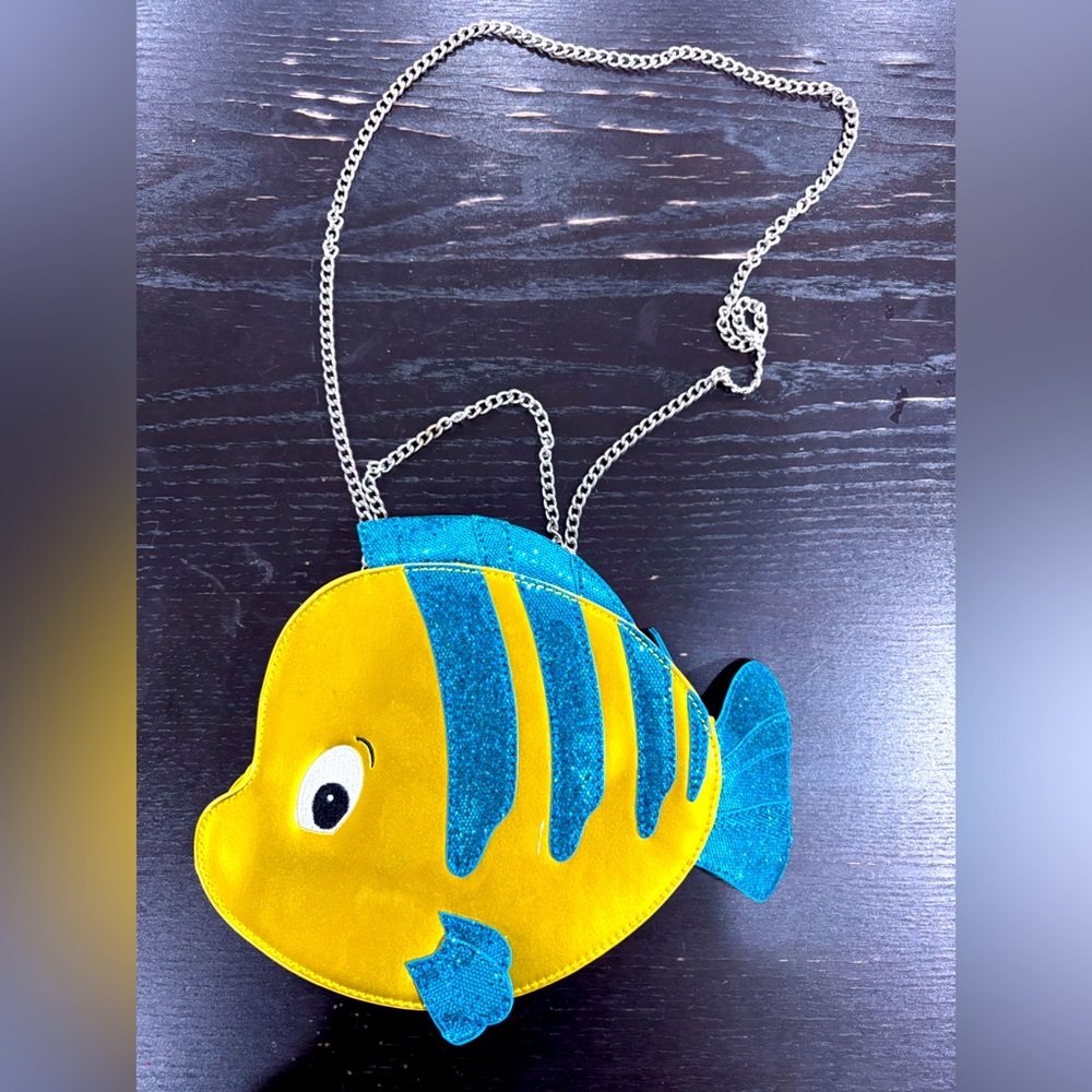 Danielle Nicole Flounder Crossbody Purse Disney retired design